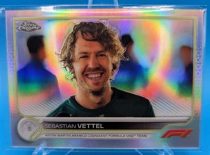 2022 Topps Chrome F1 Sebastian Vettel #12 Aston Martin - Picture 1 of 2
