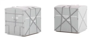 Unit Models OO-152P 2 x Typ A Container LMS grau - Bild 1 von 3