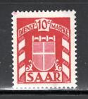 Germany German States French Zone Saar  Stamps Mint Hinged Lot 456Ata