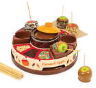 Nostalgia Ncca5 With Heated Fondue Pot,25 Sticks, Decorating And Toppings Trays