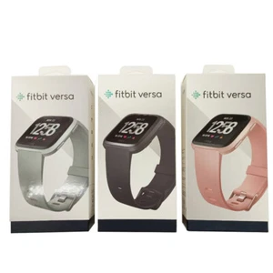 NEW Fitbit Versa Smart Watch Fitness Activity Tracker with S & L Sizes Band - Picture 1 of 11