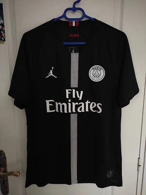 PSG 2018/19 JORDAN STADIUM OFFICIEL époque MBAPPÉ NEYMAR VERRATTI SILVA PASTORE - Photo 1/4
