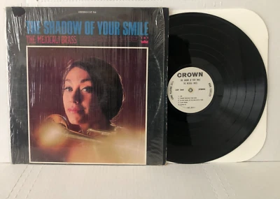 The Mexicali Brass THE SHADOW OF YOUR SMILE 1967 Crown Stereo VG+/VG Latin Jazz - Image 1 of 4