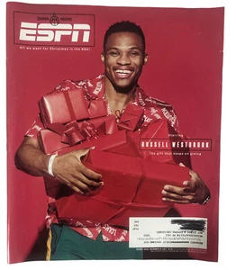 ESPN Magazine December 25 2017 Russell Westbrook - Picture 1 of 2