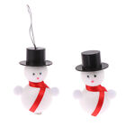 1:12 Dollhouse Miniature Snowman Pendant Christmas Decor Ornament Xmas Decor Toy