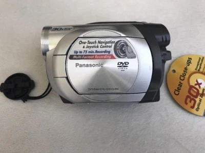 Panasonic VDR-D100 Camcorder 30X Optical Zoom-  Silver - Image 1 of 4