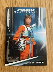 2019 Star Wars Masterwork - Heroes Of The Rebellion LUKE SKYWALKER - Picture 1 of 2