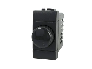 Regolatore Dimmer A Manopola 220V, Compatibile Con Bticino Living Light (Nero) - Foto 1 di 3