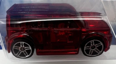 Hot Wheels #53 Scion xB 2005 rojo transparente 3/10 primeras ediciones rayos X PR5 Foto 1 de 3