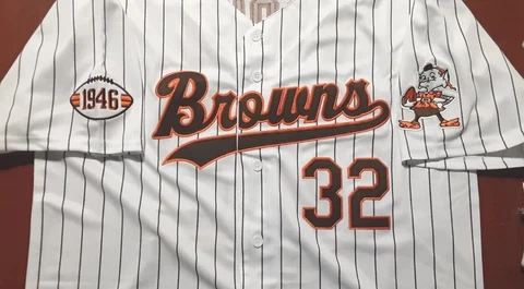 Cleveland Browns Jersey Jim Brown Jersey Cover