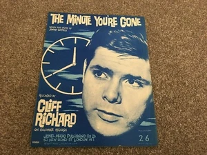 Cliff Richard-The minute you're gone.sheet music - Bild 1 von 1