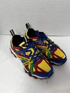 Zapatos para mujer Fila 5,5 Electromont rojo amarillo verde azul colores unidos RARO DIFÍCIL DE ENCONTRAR - Imagen 1 de 5