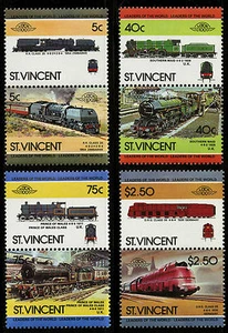 St Vincent 1984 Scott #787-790 Mint Never Hinged Set - Picture 1 of 1