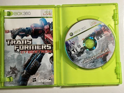 🎮Transformers: War for Cybertron Xbox 360 Completo con Manual ✅PROBADO🎮 Foto 1 de 4