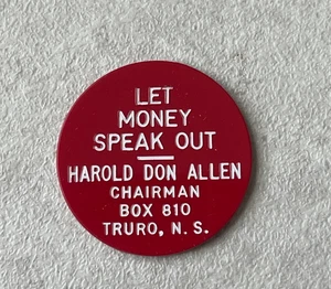 Harold Don Allen Coin Week Canada Advertising Token KH L2 - Picture 1 of 2