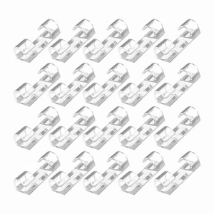 100PCS Cable Clips Cable Tidy Wire Holder with Strong Self Adhesive Pads5273 - Afbeelding 1 van 8