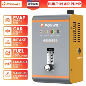 Car Diagnostic Tool EVAP Smoke Machine Vacuum Leak Detection FOXWELL SD101 PRO - Picture 1 of 14