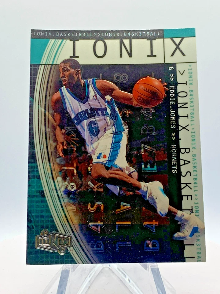 1999-00 Upper Deck Ionix - Eddie Jones #5 - Image 1 of 2