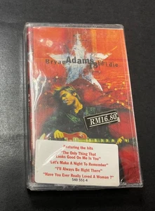 18 Til I Die Bryan Adams (1996) A&M Records Sealed Mint Cassette w/Hype Sticker - Imagen 1 de 6