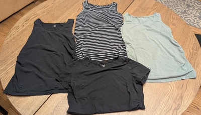Maternity Tank Tops, Love by Gap, Lot of 3 Tanks, 1 T-Shirt, Large - Image 1 of 4