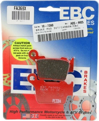 Standard Organic Brake Pads EBC FA368X - Image 1 of 2
