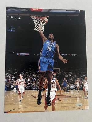 Kevin Durant autographed signed 11x14 photo PSA/DNA COA Oklahoma City Thunder - Image 1 of 3