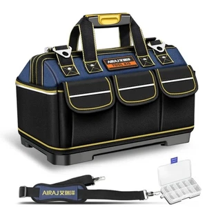 Multifunctional Tool Bag 1680D Oxford Waterproof Electrician Storage Bag - Picture 1 of 11