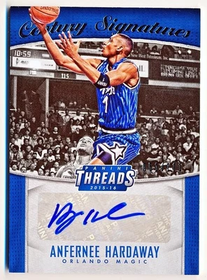 2015-16 Threads Anfernee Hardaway Century Signatures Auto SP #CS-AHD (051/111) - Image 1 of 2