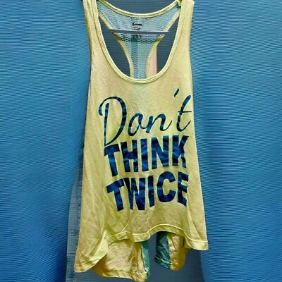 Camiseta sin mangas Soffe Junior's Activewear "Don't Think Twice" cotización talla S multicolor Foto 1 de 4