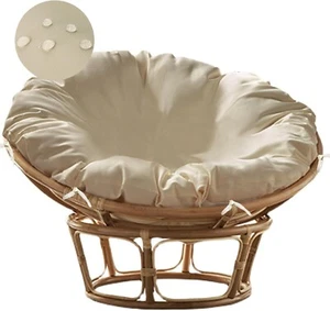 Thick Overstuffed Rattan Papasan Chair Cushion - Picture 1 of 9