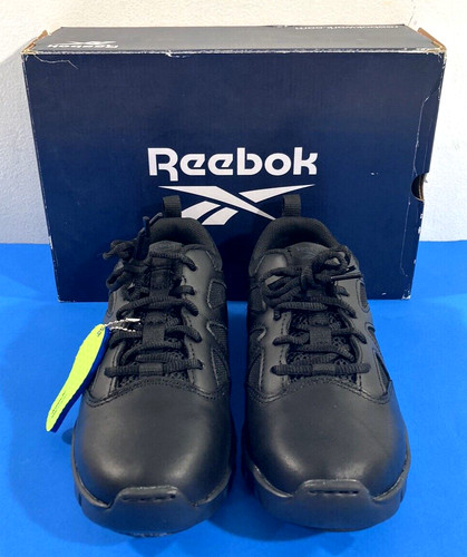 SCARPE OXFORD TATTICHE 7 W NUOVE CON SCATOLA REEBOK DONNA SUBLITE AMMORTIZZATE RB815 NERE