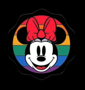 Rainbow Booster Minnie Mouse Disney Pin 164766 - Picture 1 of 1