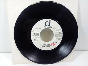 DONNA SUMMER - SPRING AFFAIR / BLACK BLOOD DISCO 45 GIRI VINILE JUKE BOX - Picture 1 of 2