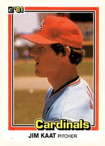 1981 Donruss #536 Jim Kaat - Picture 1 of 2