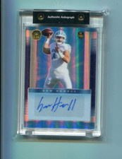 2021 Super Glow Sports Inaugural Edition Blue Sam Howell 1st Rookie Auto 33/150