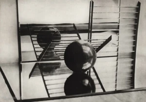 1929 Vintage FLORENCE HENRI Still Life Mirror Ball Composition Photo Gravure Art - Picture 1 of 1