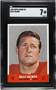 SGC 7 - 1968 Topps Stand-Up - Billy Kilmer New Orleans Saints - Imagen 1 de 2
