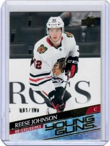 2020-21 Upper Deck Extended Series Reese Johnson Young Guns UD Exclusives /100 - Picture 1 of 2