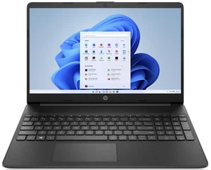 NEW HP 15 with Full Microsoft Office, Windows 11 Pro 15.6" HD Laptop 128GB SSD - Picture 1 of 10