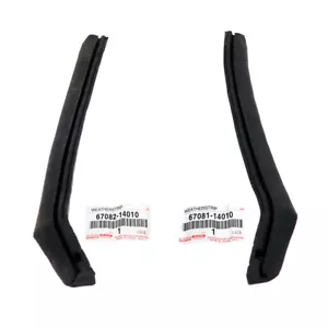 TOYOTA CELICA TA22 TA23 RA21 RA23 71-77 FIT x2 QUARTER WINDOW GLASS WEATHERSTRIP - Picture 1 of 6