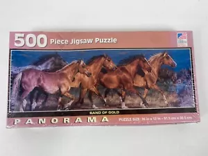 PUZZLE PANORAMA FASCIA D'ORO 500 PEZZI 36""x12" - Foto 1 di 3