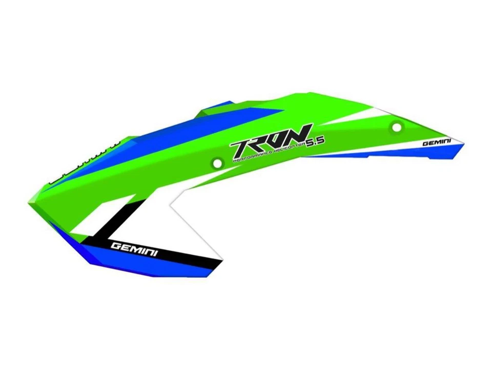 Tron Gemini Canopy Neon Green/Shock Blue : TR502-163 - Image 1 of 1