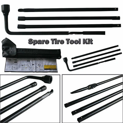 Spare Tire Tool Lug Wrench Kit For GMC Silverado Sierra Chevy​ Yukon XL1500 2500 Foto 1 de 4