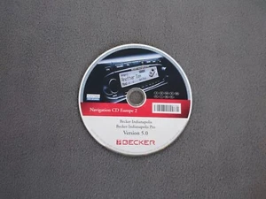 CD Navigation BECKER Indianapolis ( Pro ) DEUTSCHLAND BENELUX ALPEN 2008 V5.0 - Bild 1 von 1