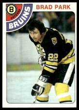 1978-79 Topps Hockey Card Brad Park A Boston Bruins #79