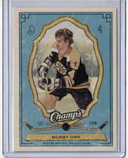 BOBBY ORR 09/10 Upper Deck Champs Champ's Blue Base Card #10 Boston Bruins