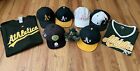 Oakland Athletics 6 Hats and 2 T-Shirts Bundle Sports Specialties New Era 47’