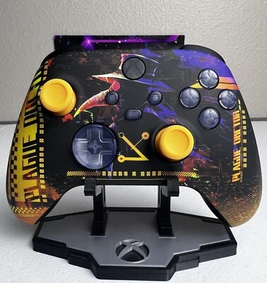 Cyber Hacker theme - Soft Touch - Custom Wireless Controller for Xbox Or PC - Image 1 of 4