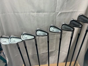 Miura Giken Made PRGR DATA 801 Iron Set 3, 5-aw 8pcs S-Flex Soft Iron Forged - Picture 1 of 18