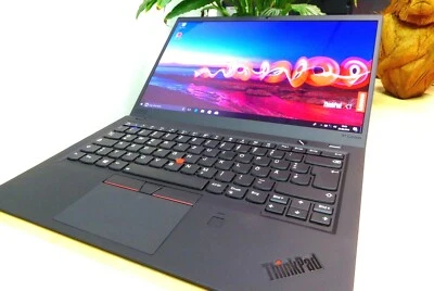 TOUCH LENOVO THINKPAD X1 CARBON i7-8650U 16GB 256GB 14" LAPTOP CAPTAIN-NOTEBOOK - Bild 1 von 4